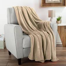 Fold the throw blanket in thirds if you want an orderly display. Flannel Fleece Throw Blanket For Couch Bed Sofa Chair 60 In X 70 In From Tanga Com Accuweather Shop