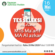 Silahkan dibuka daftar link soal online di bawah ini sesuai dengan tes online pts ips kelas 7 genap tahun 2020. Mts Ma Arif Dan Ma Al Azhar Andong Adakan Tes Seleksi Ppdb Secara Online Zumrotut Tholibin