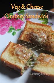 Veg Cheese Chutney Sandwich Recipe Chutney Cheese Sandwich Recipe Chutney Sandwich Simple Sandwiches Recipes