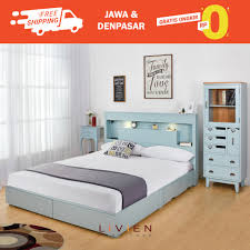 Thank you for visiting gambar dipan minimalis dari besi, we hope you can find what you need if you wanna have it as yours, please right click the images of gambar dipan minimalis dari besi and. Dipan Tempat Tidur Livien Dipan Laci Bed Minimalis Dipan Modern Led Dipan Minimalis Shopee Indonesia