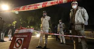 Site of the explosion near the israeli embassy in delhi, india, on 29 january 2021. Blast Near Israel Embassy Delhi Police S Special Cell Questioning People Onmanorama
