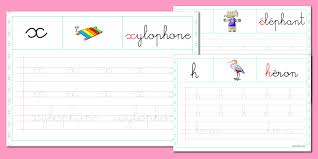 Apprendre A Ecrire Atelier Ecriture Tracer Les Lettres Cursives L Alphabet En Maternelle Alphabet A Imprimer Cursive Apprendre A Ecrire