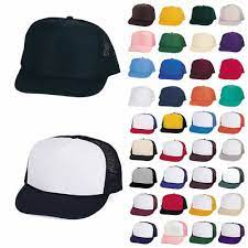 2 Dozen Trucker Baseball Hats Caps Foam Mesh Blank Adult Youth Kids Wholesale 683427489032 Ebay