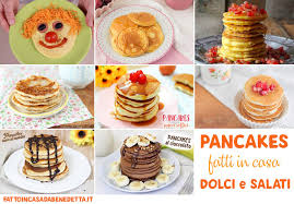 Mille Idee Di Pancakes Dolci E Salati Fatto In Casa Da Benedetta Dolci Idee Alimentari Ricette Dolci