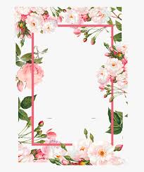 Pink Flower Borders Png Download Floral Frames Vector Png Transparent Png Transparent Png Image Pngitem Wedding invitation ornament gold pattern, european border pattern golden luxury atmosphere, gold & white logo transparent background.