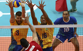 Volei masculino entre brasil e venezuela pelos jogos mundiais militares, no maracanãzinho. Brasil Perde Set Para O Mexico Mas Vence Na Estreia Do Volei Masculino Olimpiada No Rio Folha