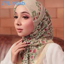 Viscose Muslim Scarf For Women 70x35 Inches Tie Dye Printed Hijab Scarf