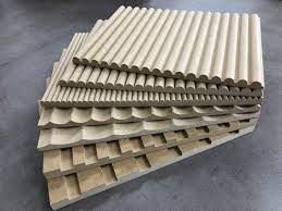 Textured Mdf Scandinavian Profiles Machining Fabricating Building Materials In 2020 Wood Wall Design Wall Panel Design Wall Panels