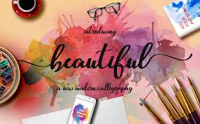Script is a product of micrologic software, inc. Beautiful Script Font Free For Personal