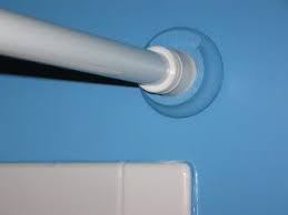 How To Keep A Shower Curtain Rod From Falling From Condo Blues To Fix The Rod In The Kids Bathroom Shower Curtain Rods Shower Rod Shower Rods