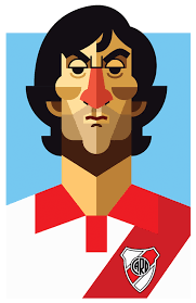 Enzo Francescoli Club Atletico River Plate Enzo Francescoli Futbol Ilustraciones