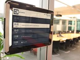 Conference Room Booking Display Customizable Display Of Reservation Calendar For Conference Room Meeting Room Booking System Meeting Room Room Signage