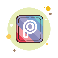 An icon is a small graphical representation of a program, feature, or file. Picsart Icon In Circle Bubbles Style