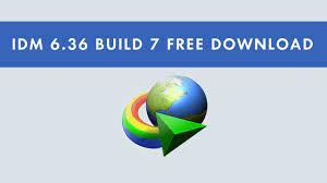 Internet download manager or idm is one of the most popular downloader software. Internet Download Manager Idm 6 36 Build 7 Free Download