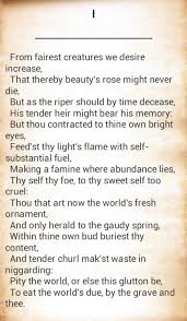 Sonnet 1 Shakespeare Begins His Sonnets By Introducing Four Of His Most Important Themes Immortality Time Proc Shakespeare Sonnets Sonnets Writing Promps
