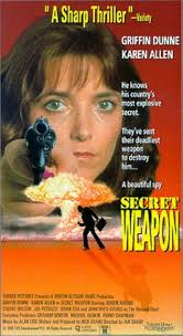Amazon.com: Secret Weapon [VHS] : Griffin Dunne, Karen Allen, Jeroen  Krabbé, Stuart Wilson, Joe Petruzzi, John Rhys-Davies, Brian Cox, Iain  Mitchell, Patrick Bailey, Ronnie Stevens, Chris Constantinou, Emma  Hitching, Alan Hume, Ian