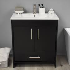 Maybe you would like to learn more about one of these? Mtd Volpa Usa Mtd 3130bk 14 Pacific 30 Inch Modern Bathroom Vanity In Black With Integrated Ceramic Top And Stainless