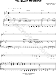 Bethel Music You Make Me Brave Sheet Music In Eb Major Transposable Download Print Sheet Music Bethel Music Music Download