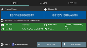 We provide ss iptv 1.0 apk file for android 5.0+ and up. Anka Smart Iptv For Android Apk Download