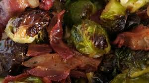 Maple Roasted Brussels Sprouts With Bacon Recipe Brussel Sprouts Recipes Easy Roasted Brussel Brussel Sprout Recipes Roasted