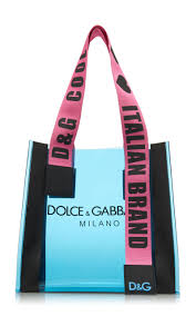 Translucent Pvc Tote By Dolce Gabbana Moda Operandi Dolce Gabbana Bags Dolce And Gabbana Bags