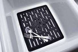 white fg1g1606wht large rubbermaid sink mat