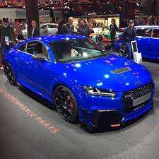 Adgoesiaa In Case Your Nogaro Blue Ttrs Is Not Special Enough For You Audi Sport Performance Parts 5 Cylinder 2 5l 400 Audi Tt Rs Audi Cars Audi Sport