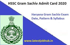 Hssc.gov.in gram sachiv admit card download 2020 date here: Hssc Gram Sachiv Admit Card 2020 21 Haryana à¤— à¤° à¤® à¤¸à¤š à¤µ à¤à¤— à¤œ à¤® Date Released Latest Job Hub