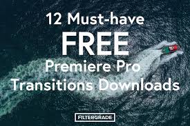 With these free transition packs for premiere pro, you'll be ready to edit any type of flashy video. 12 Must Have Free Premiere Pro Transitions Downloads Filtergrade
