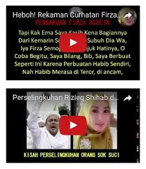 Adalah akun facebook aurrel aurrel yang turut membagikan foto tersebut, rabu 29 juli 2020. Goriau Pasca Heboh Video Pernyataan Firza Husein Tuding Selingkuh Pendukung Ahok Justru Bela Habib Rizieq