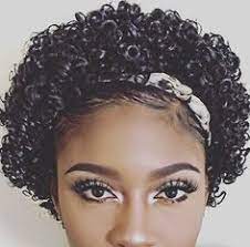 A cropped cut, side swept bangs, or pulled back hair can be a great choice for naturally curly hair. Pin On Natural Hair