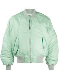 Poly fiberfill adds warmth for cold climates. Ambush Ma 1 Bomber Jacket Green Milanstyle Com