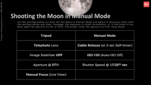 Cheat Sheet Photographing The Full Moon In Manual Camera Mode From The Dpc Cla Moon Photography Settings Photography Settings Digital Photography Courses
