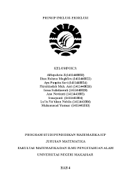 We did not find results for: Doc Prinsip Inklusi Eksklusi Fitrah Laelah Academia Edu