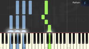 Pour son grand retour, le chanteur a mis� sur une ballade amoureuse et optimiste : Jean Louis Aubert Bien Sur Piano Facile Youtube