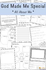 Help each child to use an ink pad to make fingerprints on a white sheet of construction paper. God Made Me Special Printable Pack Proverbial Homemaker