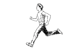 How To Draw A Man Running | Sketchbooknation.com