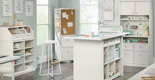Martha stewart's line of craft furniture is now available at the home depot, now through august 12. Craft Pro Series Craft Room Workspace And Storage Furniture Sauder Sauder Woodworking Storage Furniture Sauder Woodworking Sauder