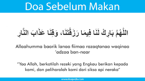 Doa sesudah makan dan terjemahannya. Doa Sebelum Makan Beserta Artinya