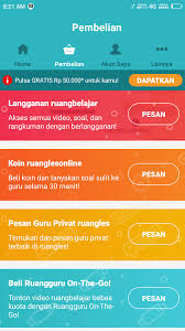 Beli barang favorit anda di bimbel.ruangguru.com dan hemat uang dengan voucher ruang guru sebelum kedaluwarsa. Review App Belajar Di Ruangguru Cara Pintar Untuk Menjadi Pintar Dailysocial