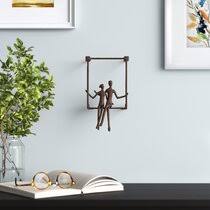 The small front entrance ideas in interior functionalise your long, narrow entryway by hanging a long cabinet on one wall and a long line to hang your coats, hats, and caps. Entryway Wall Decor Wayfair