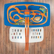 Hot Wheels Race Car Track Play Table By Step2 In 2020 Car Wheels Hot Wheels Races Hot Wheels Cars