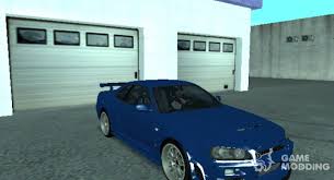 Brian uses his nissan skyline to participate in the street race hosted by tej parker. Nissan Skyline R34 Fast And Furious 4 For Gta San Andreas