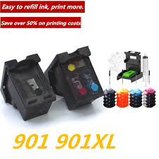 By now you already know that, whatever you are looking for, you're sure to find it on aliexpress. Gracemate 901 901xl Refillable Ink Cartridge For Hp Officejet 4500 J4500 J4540 J4550 J4580 J4640 J4680 Printer Cartridge 901 Ink Cartridge Refillable Ink Cartridgesreplacement Cartridge Aliexpress