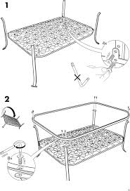 At that price, i could spring for a few cans of rustoleum. Ikea Klingsbo Coffee Table 45x20 Assembly Instruction