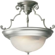 Get the best deal for semi flush mount ceiling light fixture from the largest online selection at ebay.com. Filament Design Burton 2 Light Semi Flush Mount Ceiling Light Fixture In Brushed Nickel The Home Depot Canada