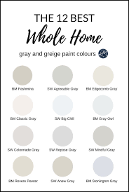 Maybe you would like to learn more about one of these? The 12 Best Whole Home Gray And Greige Paint Colours Benjamin Moore Paint Colors Gray Greige Paint Colors Grey Paint Colors