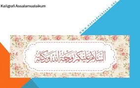 Im still practising jawi till today. Arti Assalamualaikum Warahmatullahi Wabarakatuh Beserta Adab Dan Keutamaanya Daftar Pustaka