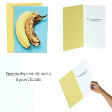 Check spelling or type a new query. Hallmark Shoebox Funny Birthday Card Two Bananas For Sale Online Ebay