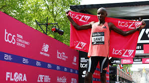 Kenya's Sawe Breaks Marathon World Record
